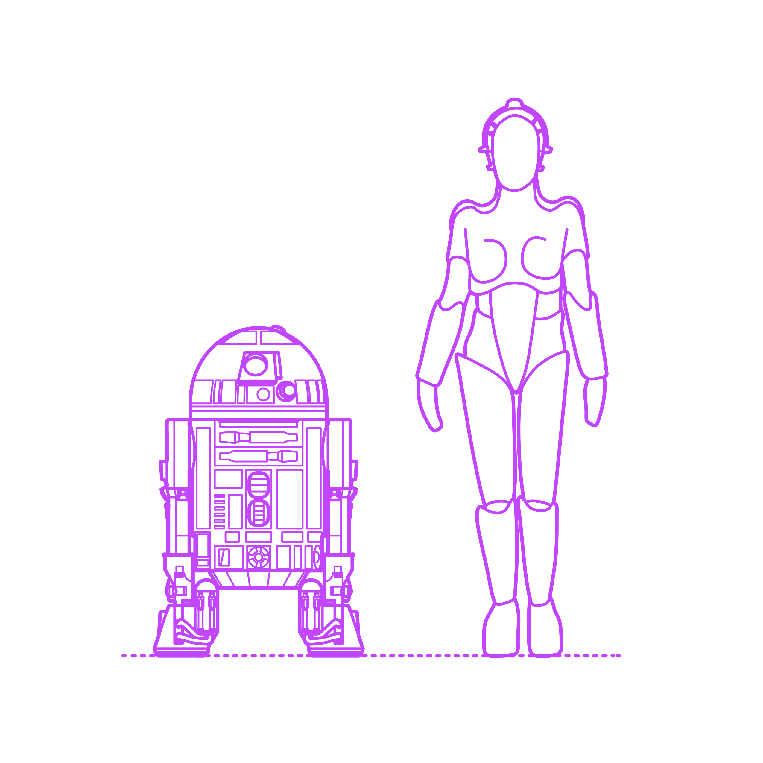 Pop Culture Elements Robots Laser Cut Svg File Free Vectors